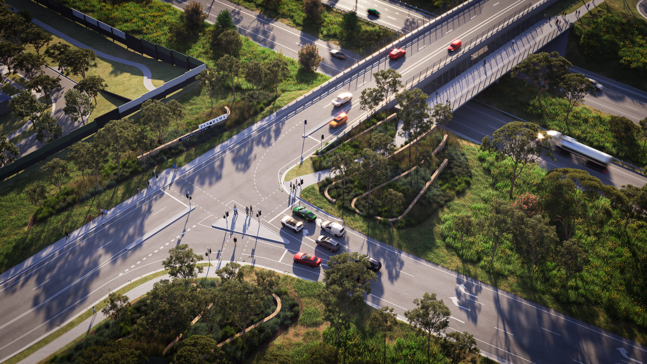 Key Features | North Wilton Hume Highway Ramps and Bridge | Join in Landcom