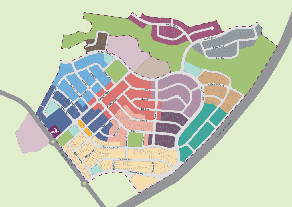 Hillcroft interactive masterplan